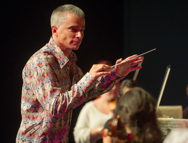 Joseph Allan, Conductor of the Manukau Youth Orchestra.