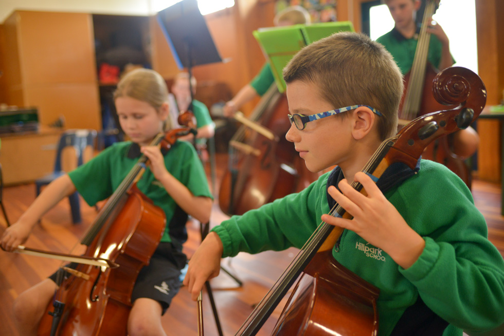 Manukau Youth Orchestra Cello Section